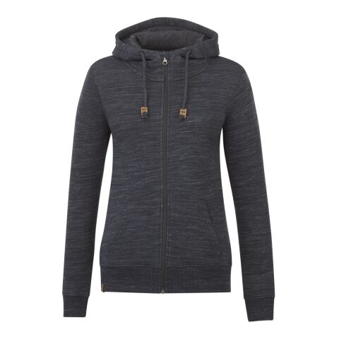 Women&#039;s Space Dye Zip Hoodie Standard | Black | M | No Imprint | not available | not available
