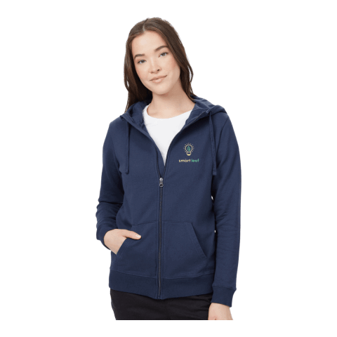 Women&#039;s Organic Cotton Zip Hoodie Standard | Blue | L | No Imprint | not available | not available