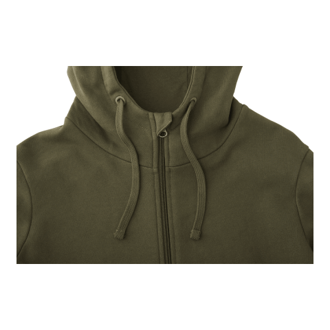 Women&#039;s Organic Cotton Zip Hoodie Olive | S | No Imprint | not available | not available
