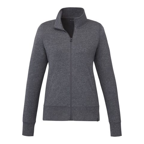 Women&#039;s ARGUS Eco Fleece Full Zip Standard | Heather Dark Charcoal | L | No Imprint | not available | not available