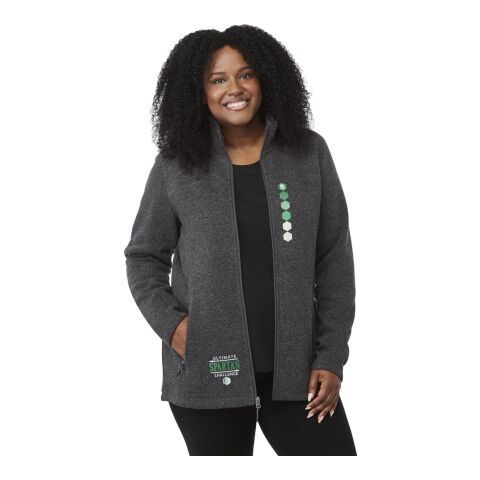 DARNELL Eco Knit Full Zip - Women&#039;s Standard | Heather Dark Charcoal | 2XL | No Imprint | not available | not available