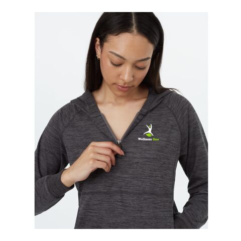 tentree Stretch Knit Quarter Zip - Women&#039;s Dark Gray | S | No Imprint | not available | not available