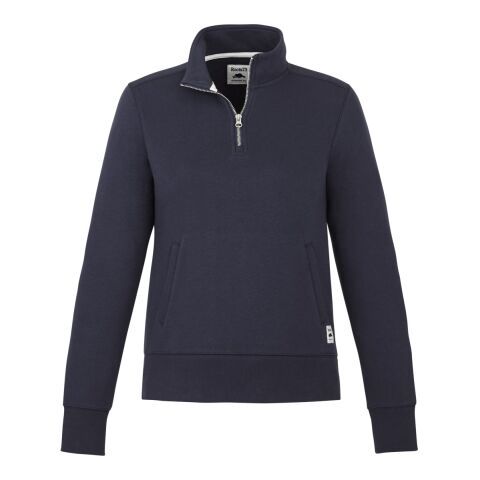 Women's PADDLECREEK Roots73 Fleece Quarter Zip Standard | Atlantic Navy | L | No Imprint | not available | not available