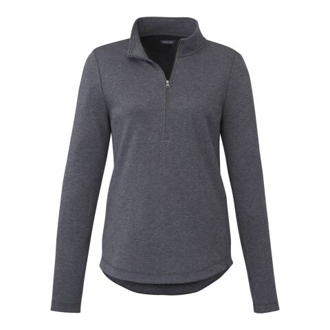 Women&#039;s RIGI Eco Knit Half Zip Standard | Heather Dark Charcoal | XS | No Imprint | not available | not available
