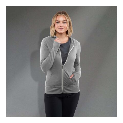 Women&#039;s Garner Knit Full Zip Hoody Standard | Heather Grey | S | No Imprint | not available | not available