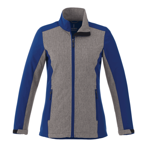 Women&#039;s Vesper Softshell Jacket Royal Blue-Charcoal | L | No Imprint | not available | not available