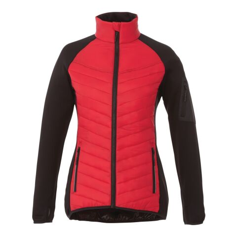 Women&#039;s BANFF Hybrid Insulated Jacket Standard | Team Red Heather-Black | L | No Imprint | not available | not available