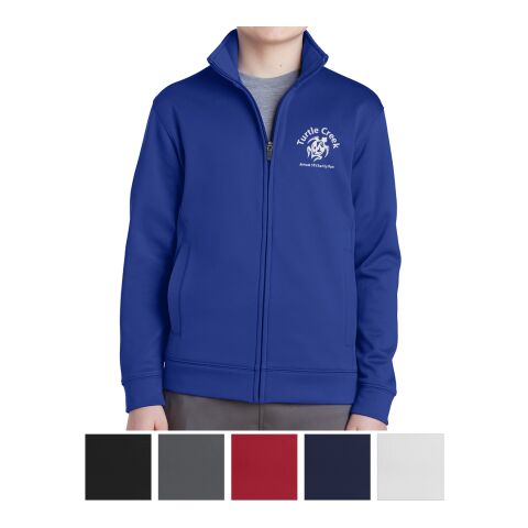 Sport-Tek® Youth Sport-Wick® Fleece Full-Zip Jacket