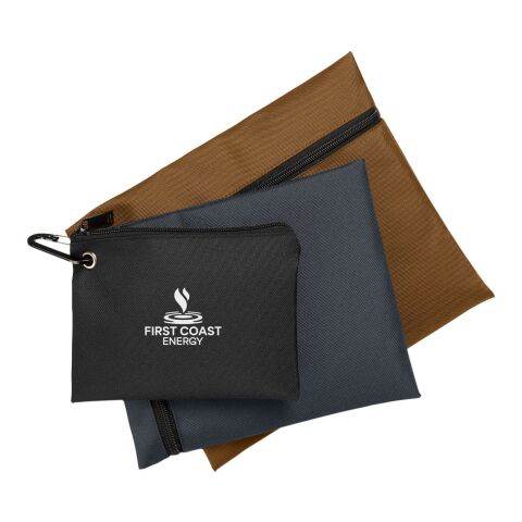 Triple Pouch Set Standard | Black | No Imprint | not available | not available