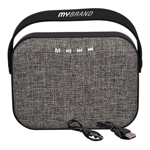 Woven Fabric Wireless Speaker Standard | Gray | No Imprint | not available | not available