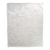 50" X 60" BLANKET White | No Imprint