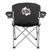 Oversized Folding Chair (500lb Capacity) Black | No Imprint | not available | not available