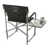 Director's Chair with Side Table Black | No Imprint | not available | not available