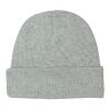 KNIT BEANIE WITH CUFF Gray | No Imprint | not available | not available
