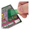 Lottery Scratcher With Bead Chain Transparent Green | No Imprint | not available | not available