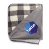 Field & Co.® Double Sided Plaid Sherpa Blanket White-Grey Storm | No Imprint | not available | not available