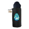 100% Recycled PET Fleece Blanket with RPET Pouch Navy