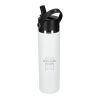 Hydro Flask® Wide Mouth w/ Flex Straw Cap 24oz White