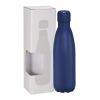 Copper Vacuum Insulated Bottle 17oz w/ Window Box Navy | No Imprint