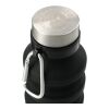 Zigoo Silicone Collapsible Bottle 18oz Standard | Black | No Imprint | not available