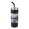 Marka Copper Vac Tumbler w/ SS straw 20oz Standard | Black | No Imprint | not available | not available