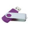 Rotate Flash Drive 4GB Standard | Purple | No Imprint | not available | not available