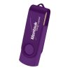 Rotate 2Tone Flash Drive 2GB Standard | Purple | No Imprint | not available | not available