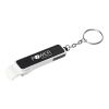 Bottle Opener/Phone Stand Key Chain White/Black | No Imprint | not available | not available