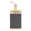 Bamboo & Slate Charcuterie Cutting Board Brown | No Imprint
