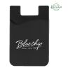 Silicone Phone Wallet Black