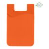 Silicone Phone Wallet Orange