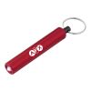 Mini Cylinder LED Flashlight Key Tag Red | No Imprint | not available | not available