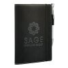 5.25" x 7.5" Revello Refillable JournalBook® Black | No Imprint | not available | not available