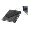 5.5" x 8.5" Walton Wireless Charging JournalBook® Black | No Imprint | not available | not available