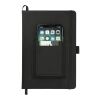 5.5" x 8.5" Vienna Phone Pocket Bound JournalBook® Black | No Imprint | not available | not available
