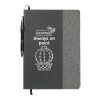 7" x 10" Reclaim RPET Refillable JournalBook® Gray | No Imprint | not available | not available