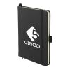 5.5" x 8.5" Cactus Leather Bound JournalBook® Black | No Imprint | not available | not available