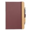 5.5” x 8.5” FSC® Recycled Kia Bamboo Journal Orange | No Imprint | not available | not available