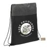 Ash Recycled Drawstring Bag Black | No Imprint | not available | not available