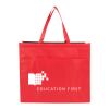 Matte Cooler Tote Bag With 100% RPET Material Red | No Imprint | not available | not available