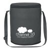 NON-WOVEN ROUND COOLER BAG Black | No Imprint | not available | not available
