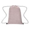Posh Herringbone Drawstring Bag Light Pink | No Imprint | not available | not available