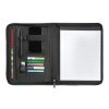Burke Zippered Padfolio Black | No Imprint | not available | not available
