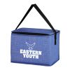 Crosshatch Non-Woven Lunch Bag Blue