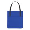 Non-Woven Shopper's Pocket Tote Bag Royal Blue