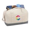 Belair 17" Cotton Canvas Duffel Gray | No Imprint | not available | not available