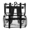 Clear Buckle Backpack Black | No Imprint | not available | not available