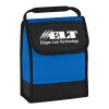 Folding Identification Lunch Bag Royal Blue