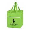Non-Woven Wave Design Kooler Lunch Bag Lime | No Imprint | not available | not available