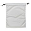 7" W X 9" H Polyester Drawstring Bag White | No Imprint | not available | not available